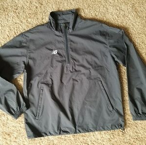 Dark grey New Balance windbreaker
